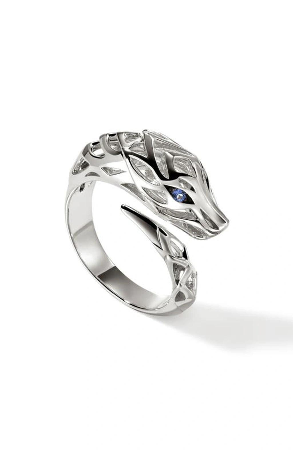 JOHN HARDY Naga Bypass Ring In Silver Product Image