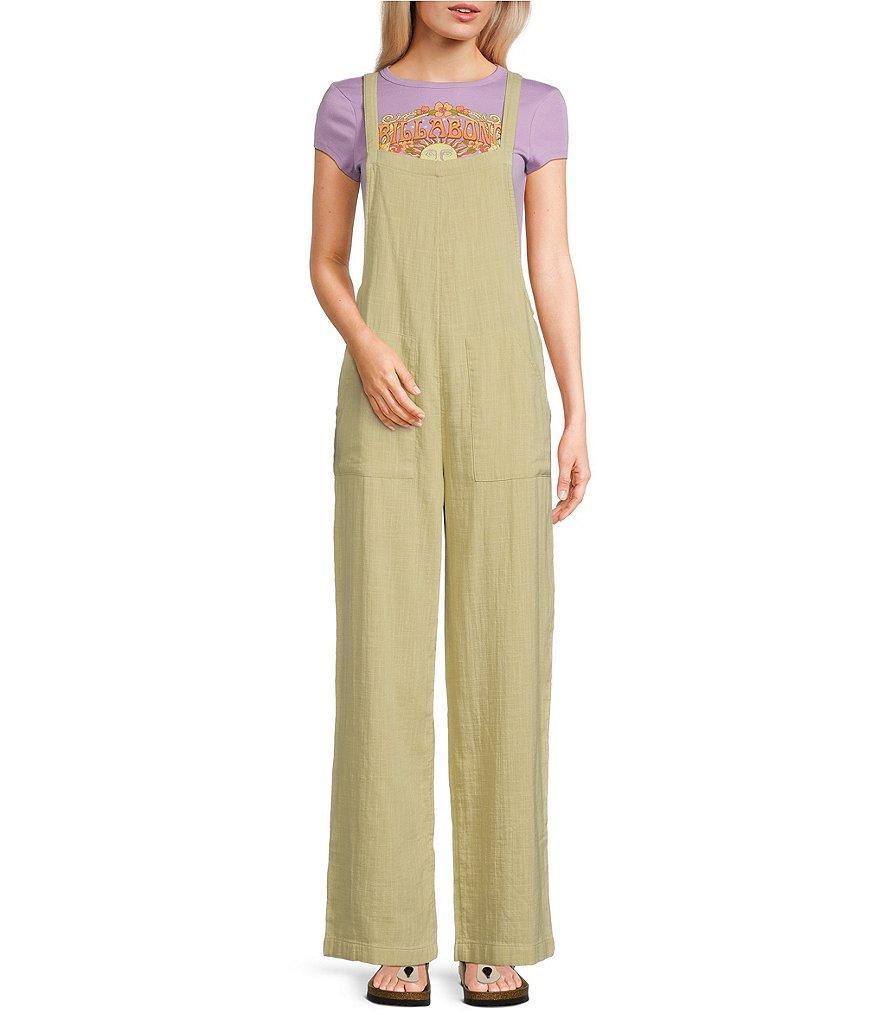 Billabong Pacific Time Wide Leg Jumpsuit Product Image