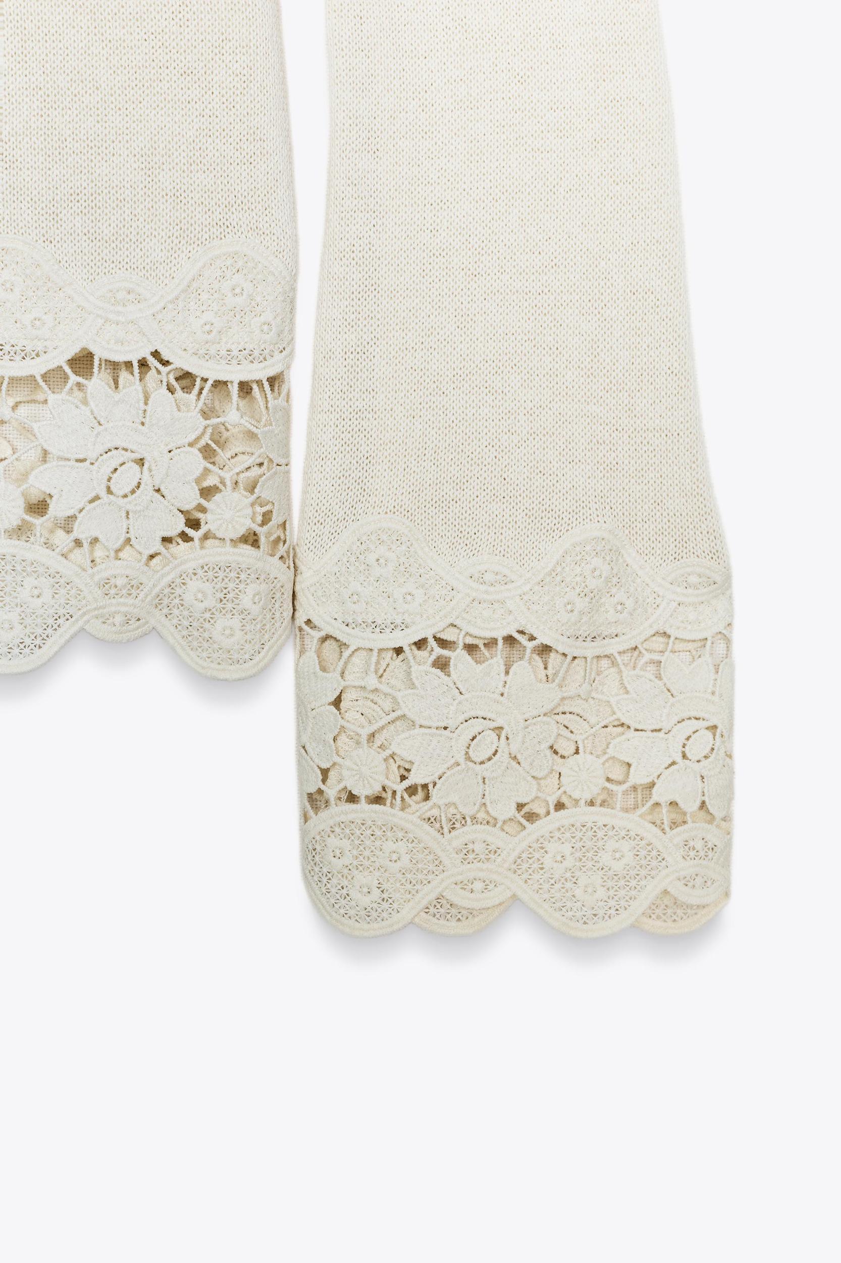 GUIPURE COMBINATION PANTS Product Image