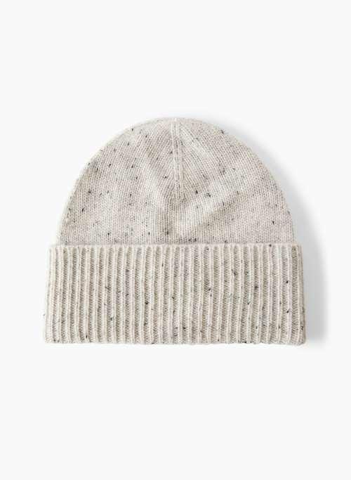 cashmere jersey-rib cuffed beanie Product Image