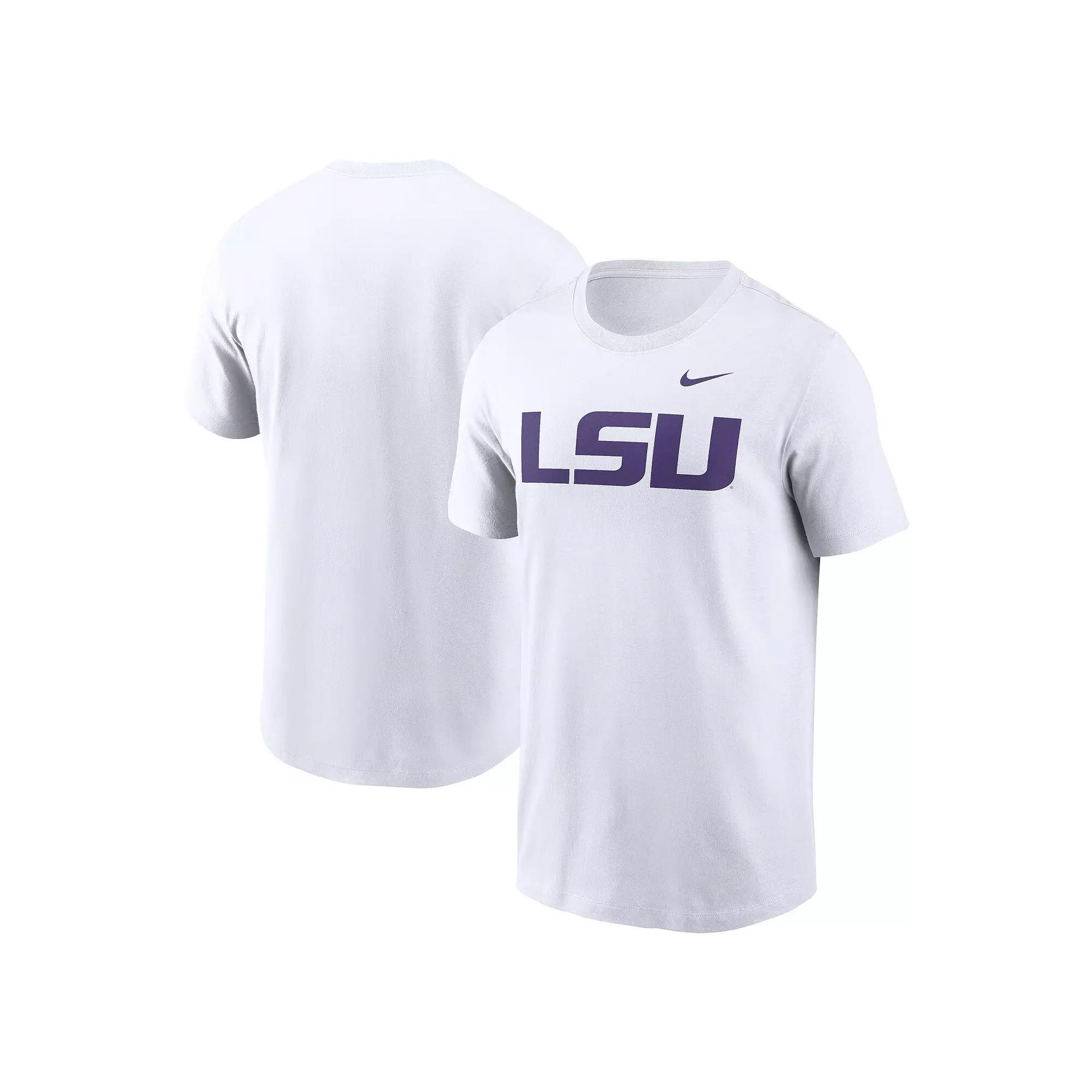 LSU Tigers Primetime Logo Nike Mens College T-Shirt | N19910ALSN-PTF Product Image