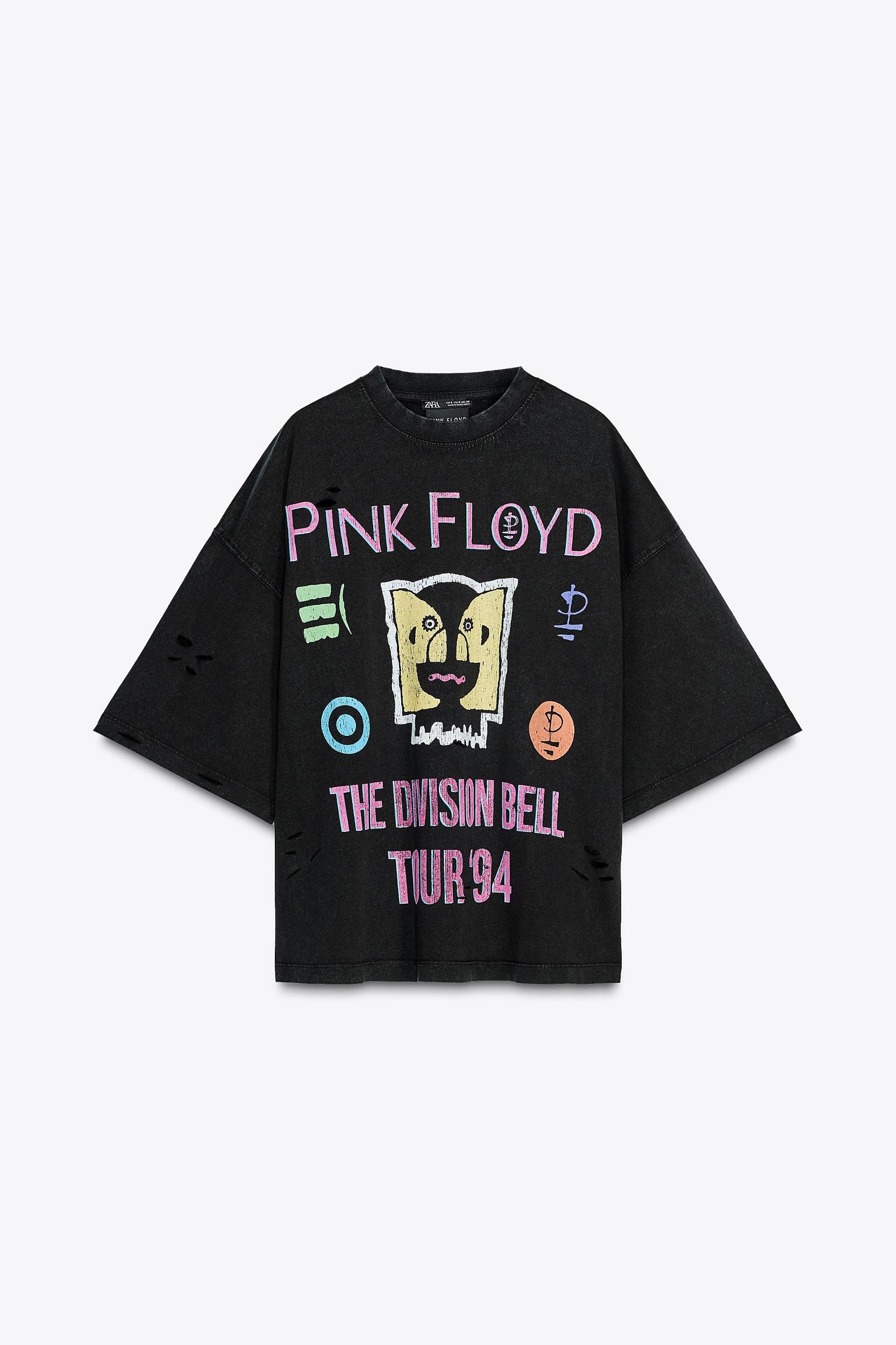 PINK FLOYD WASHED EFFECT T-SHIRT Product Image