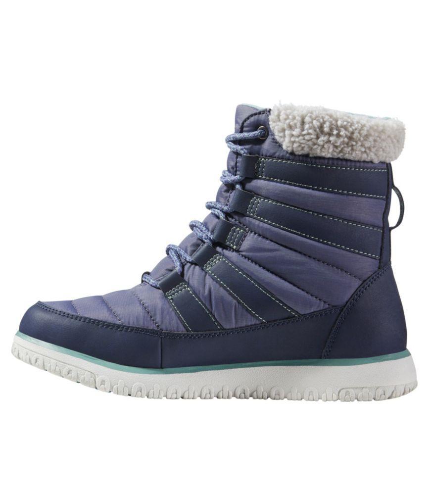 
                            Women's Ultralight Quilted Insulated Boots, Lace-Up
                         Product Image