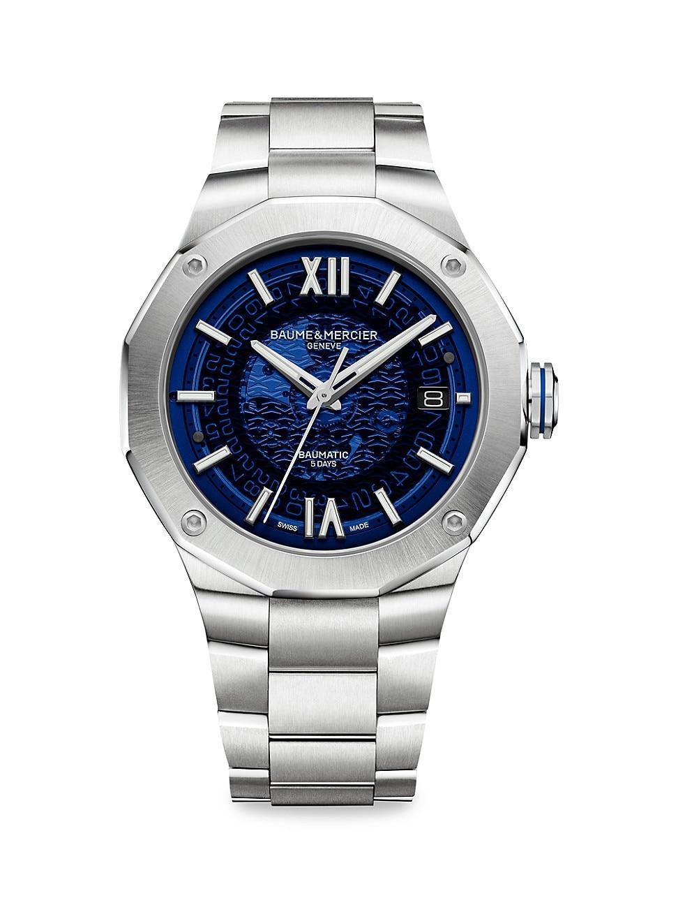 Mens Riviera 10621 Stainless Steel Bracelet Watch Product Image