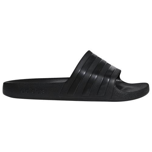 adidas Adilette Men's Aqua Slide Sandals, Size: 11, Off White White Product Image