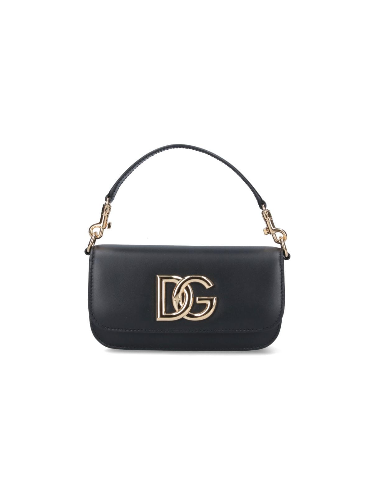 Dg Crossbody Bag In Black   Product Image