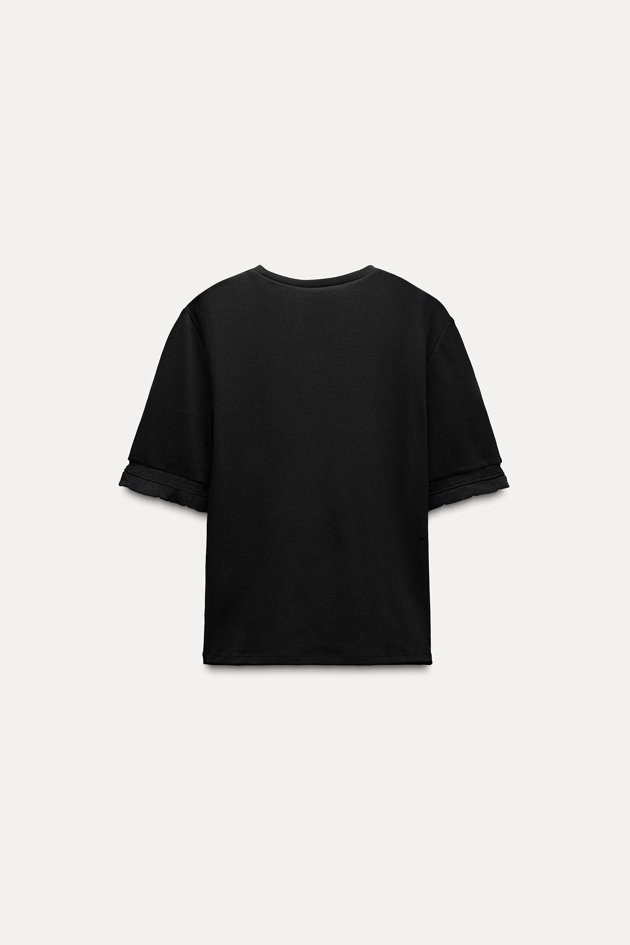 RIBBED TRIM SHIRT Product Image