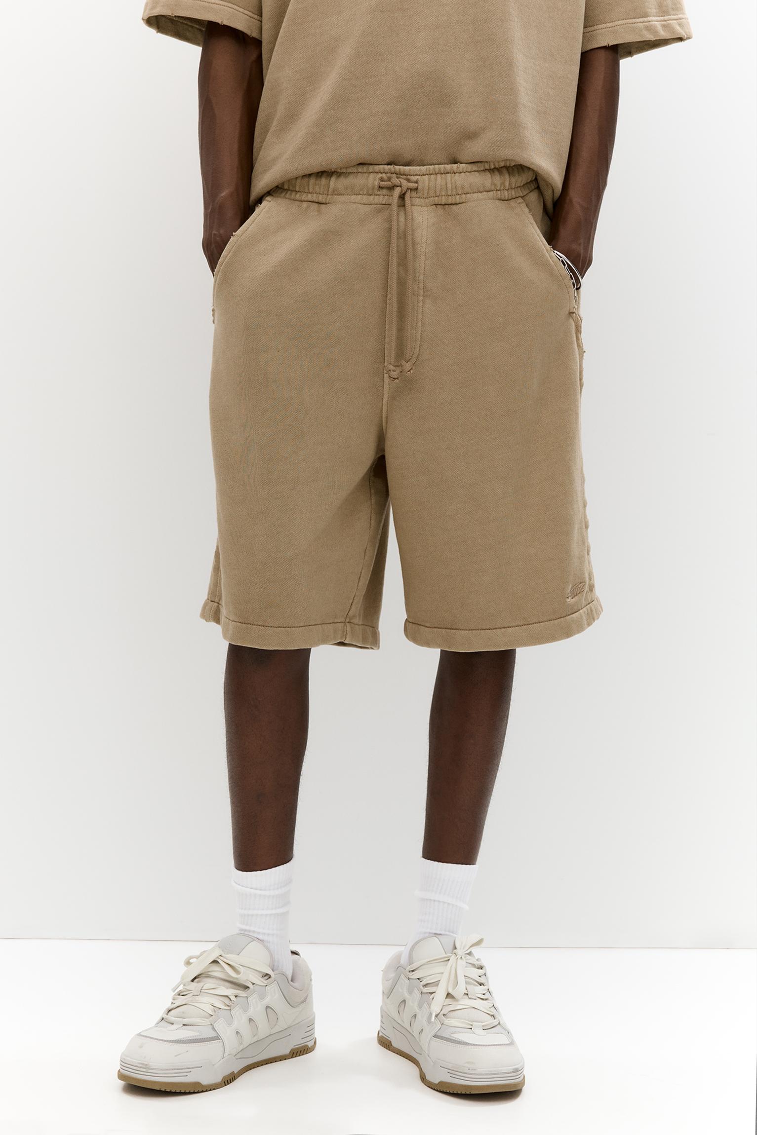 STWD washed Bermuda short sweatpants Product Image