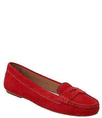 Jack Rogers Meyers Penny Suede Moccasins Product Image