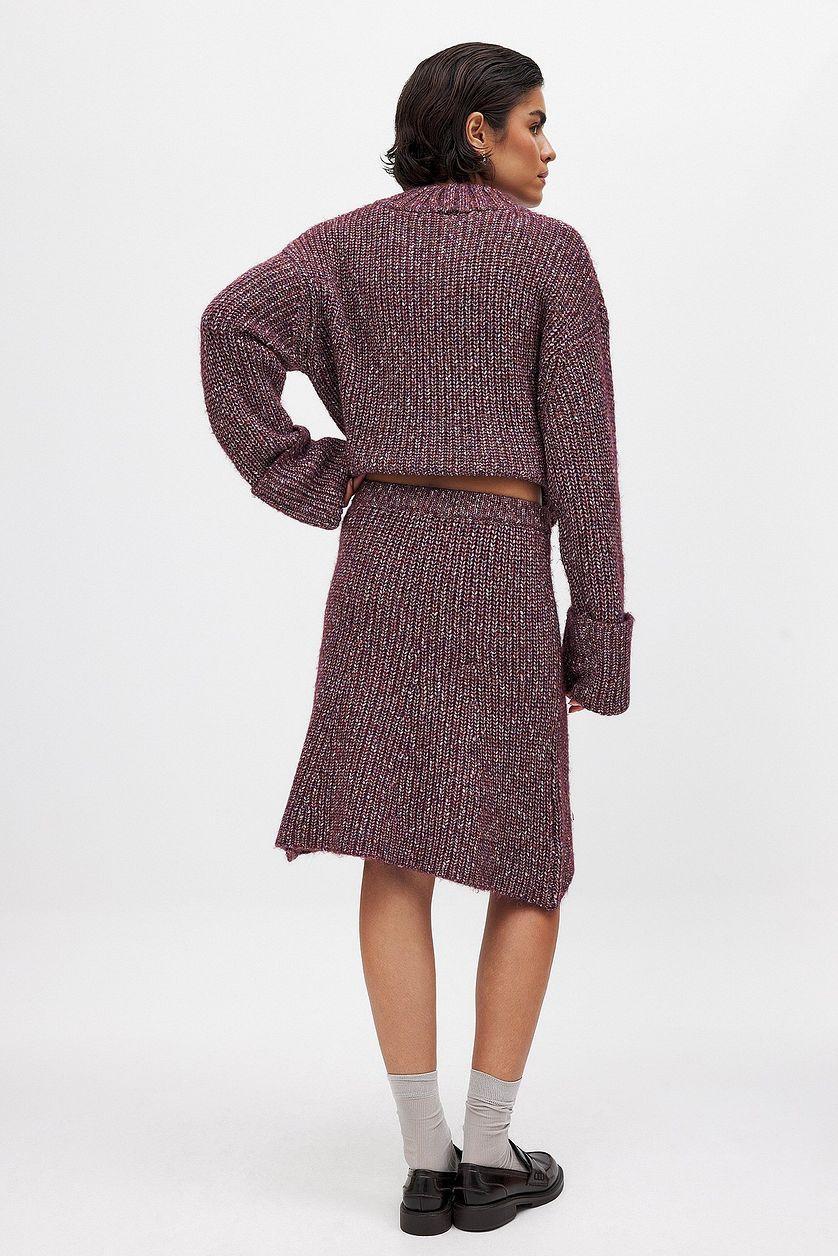 Knitted Midi Skirt Product Image