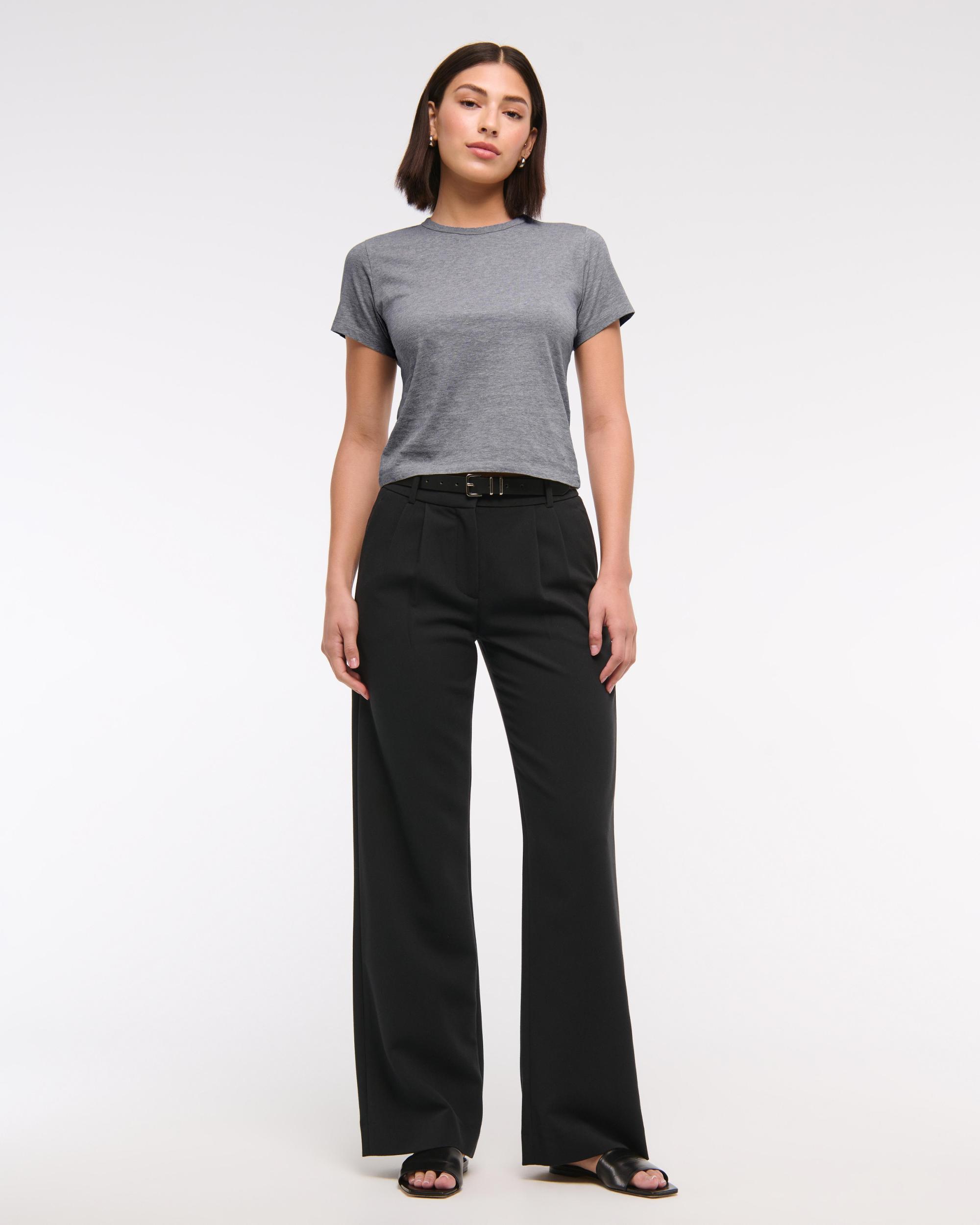 Essential Polished Body-Skimming Tee Product Image