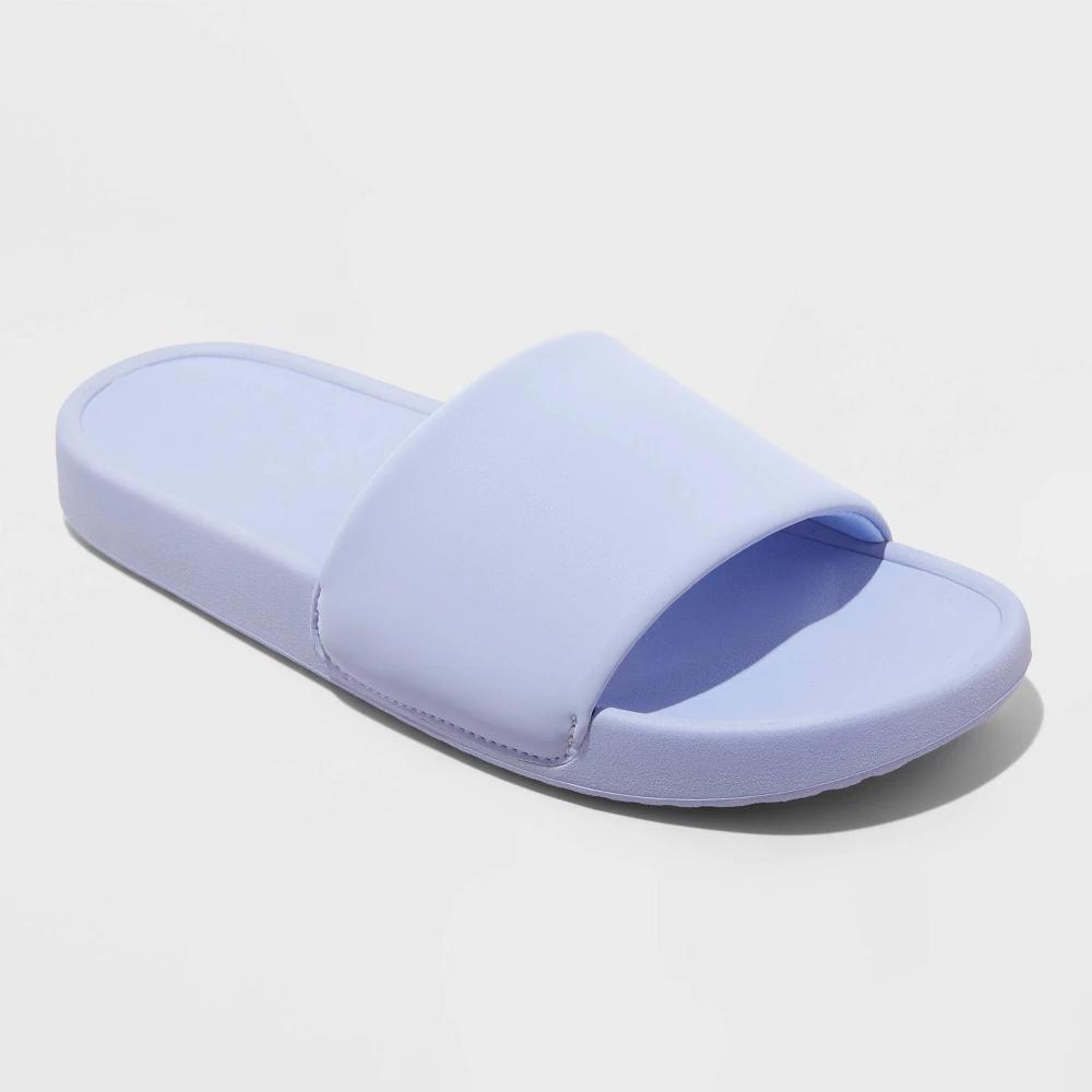 Womens Makenna Slide Sandals - All In Motion Blue 7 Product Image