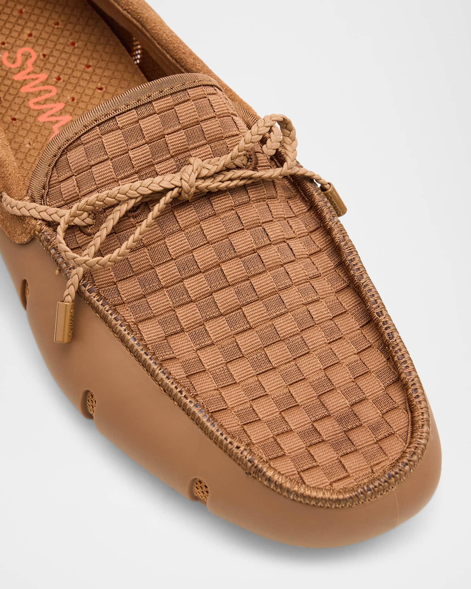 Men's Woven Textile and Suede Drivers Product Image