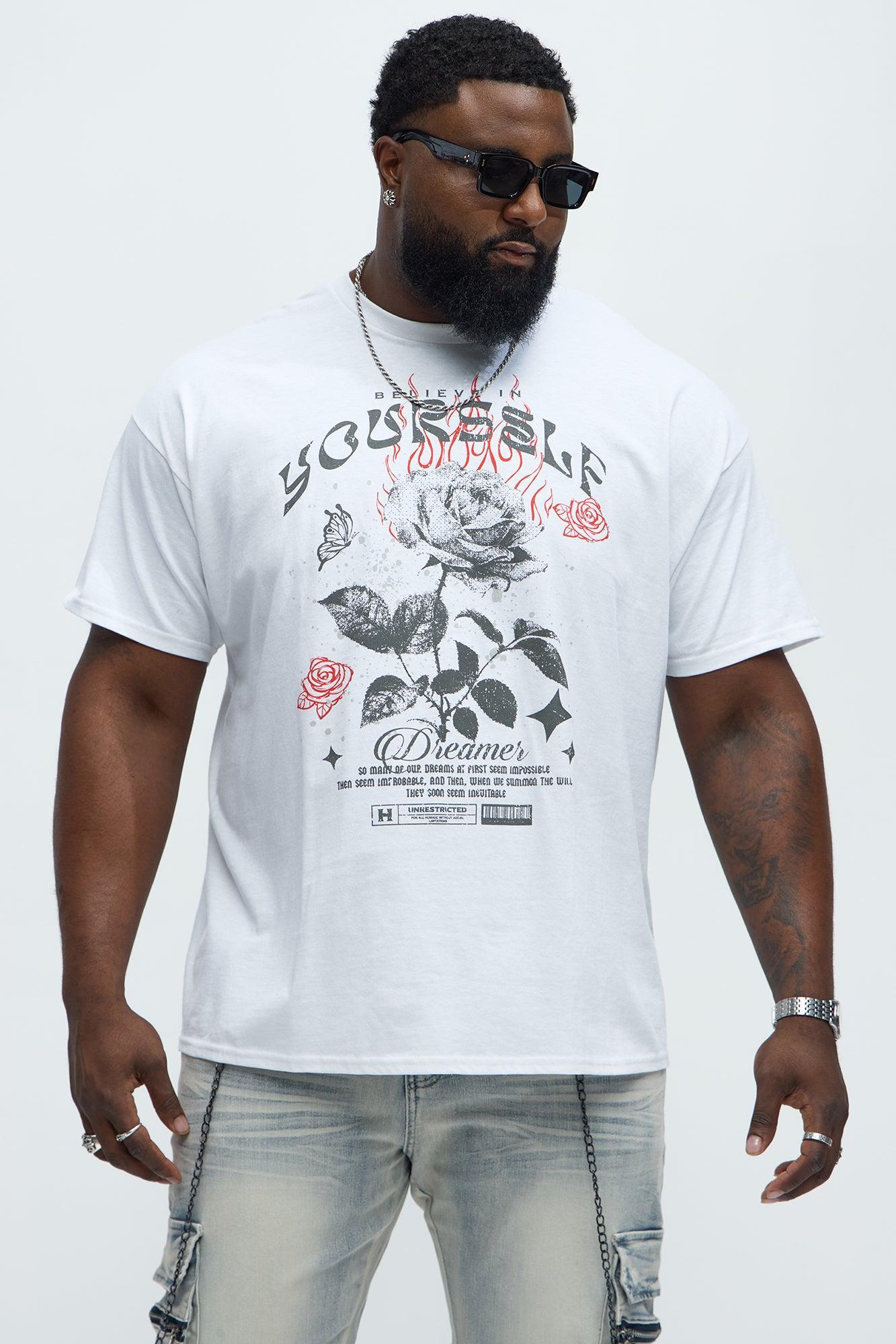 Believe In Yourself Era Short Sleeve Tee - White Product Image