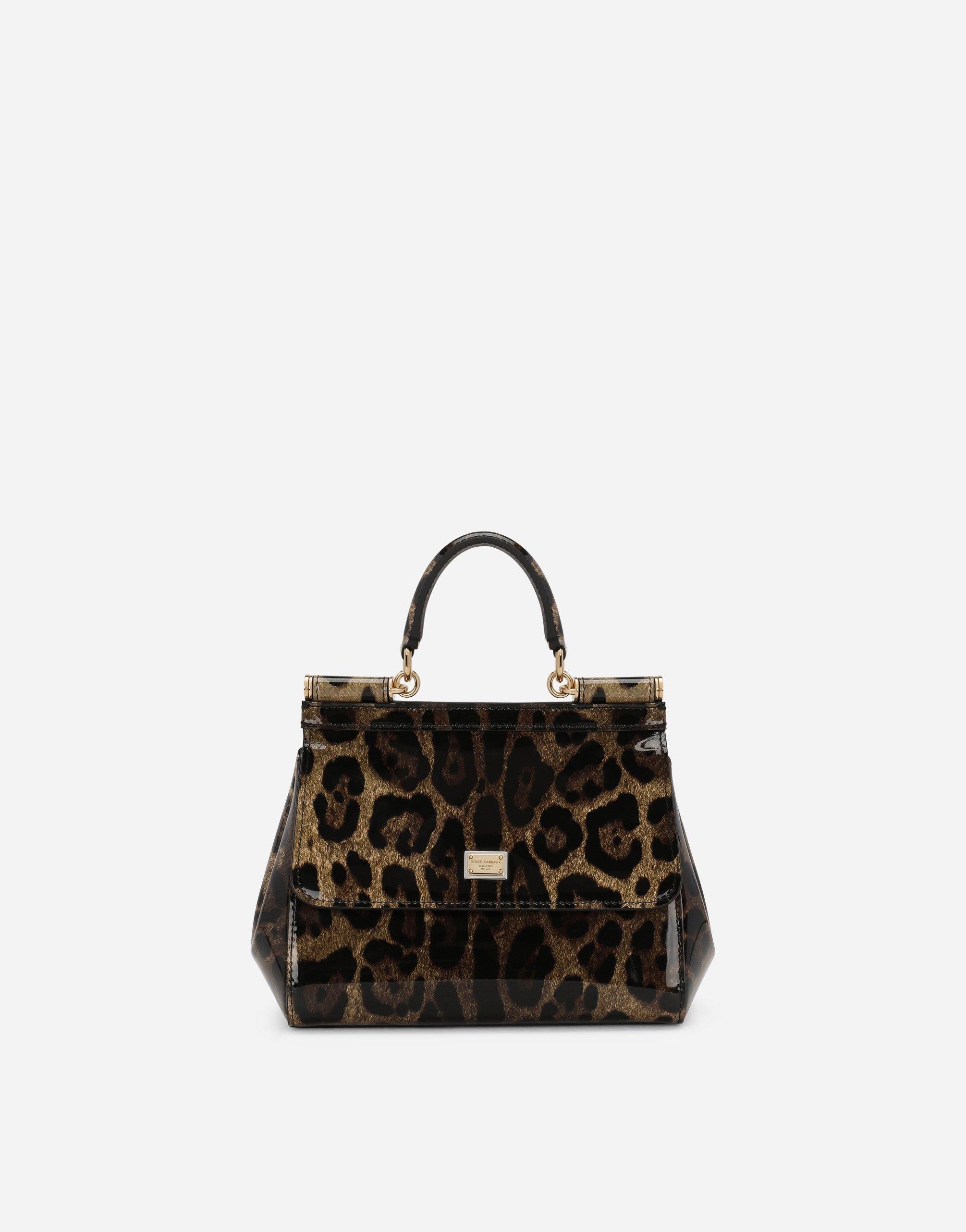 DOLCE & GABBANA Medium Sicily Handbag In Animal Print Product Image