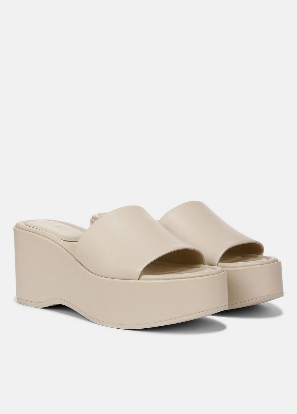 Polina Leather Platform Sandal Product Image