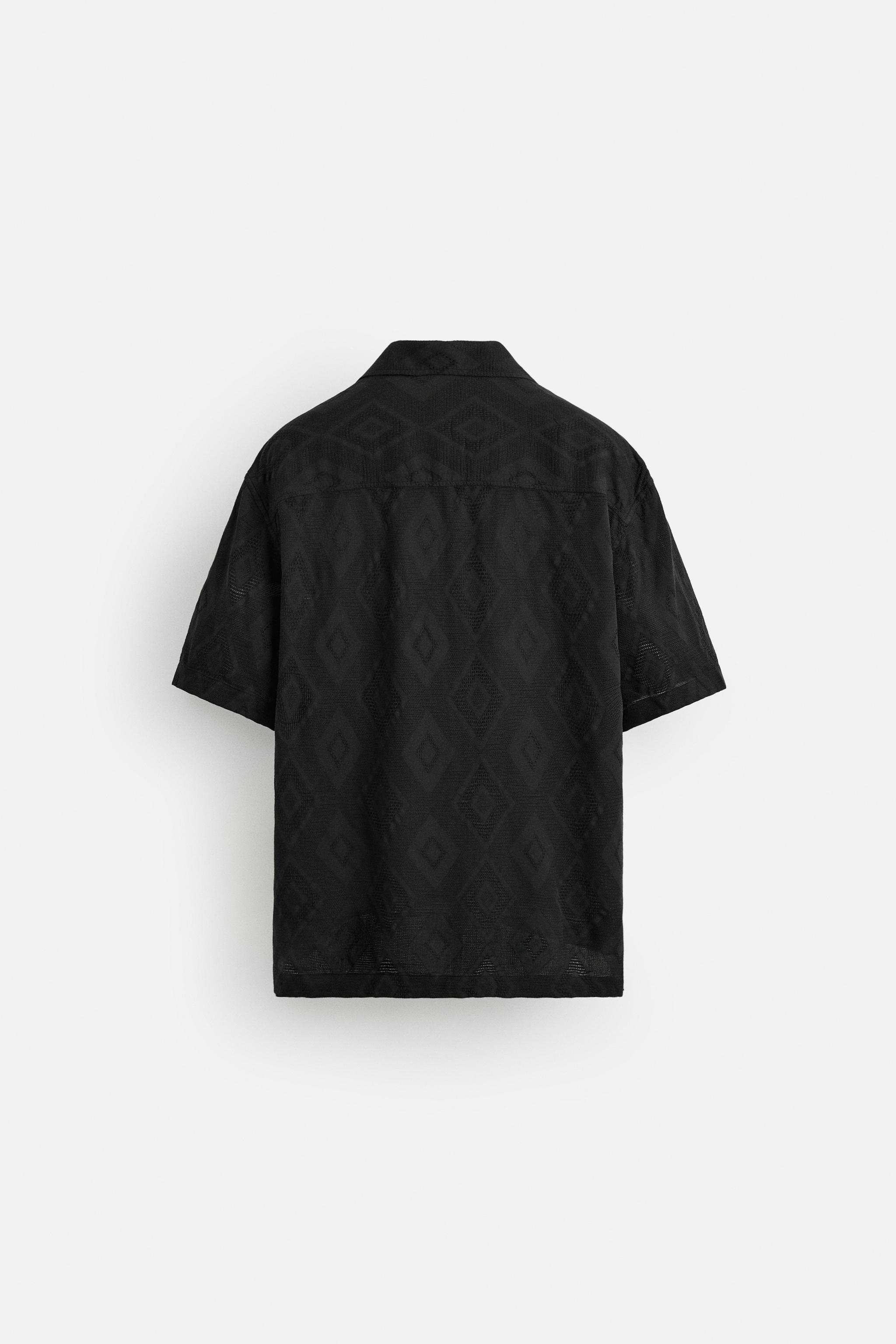 GEOMETRIC JACQUARD SHIRT Product Image