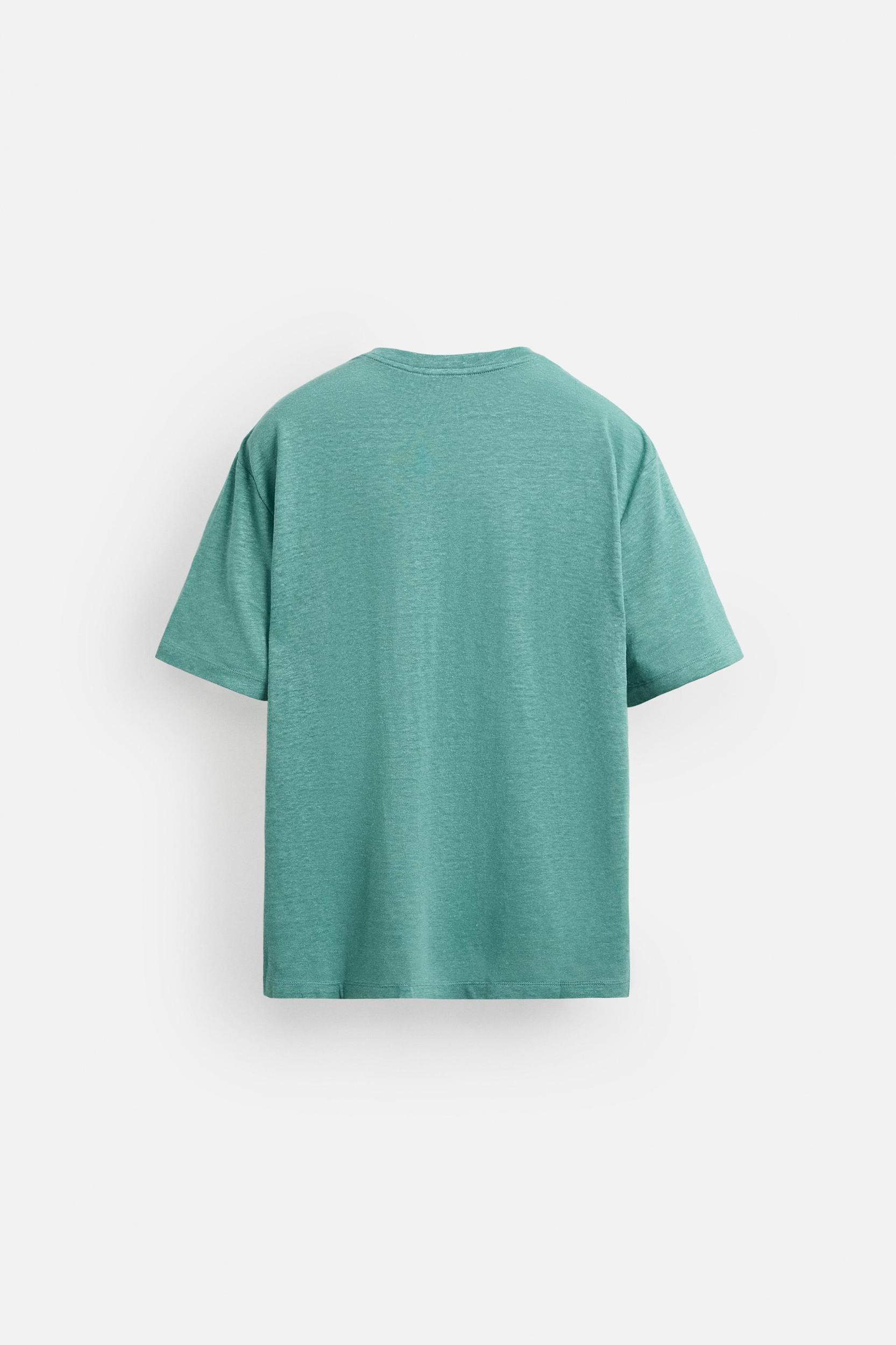 LINEN BLEND T-SHIRT Product Image