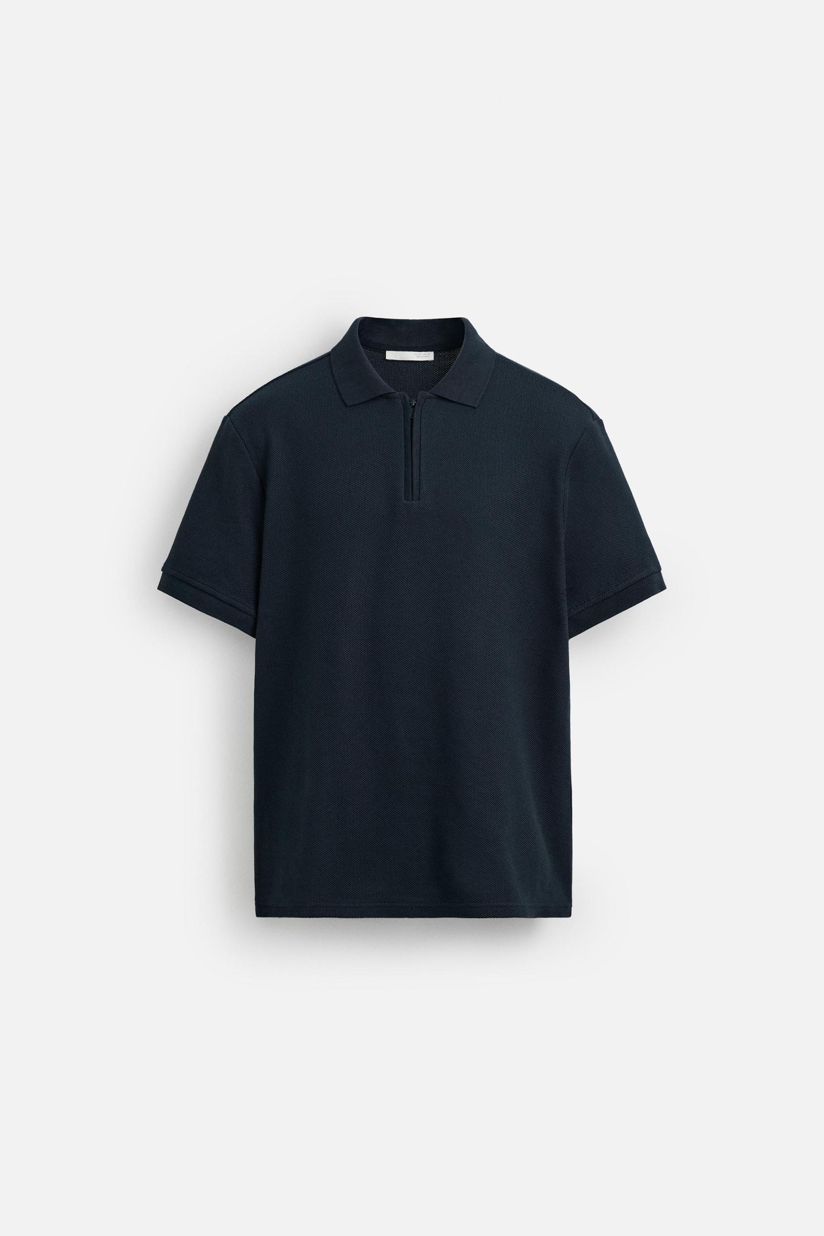 QUARTER ZIP POLO Product Image