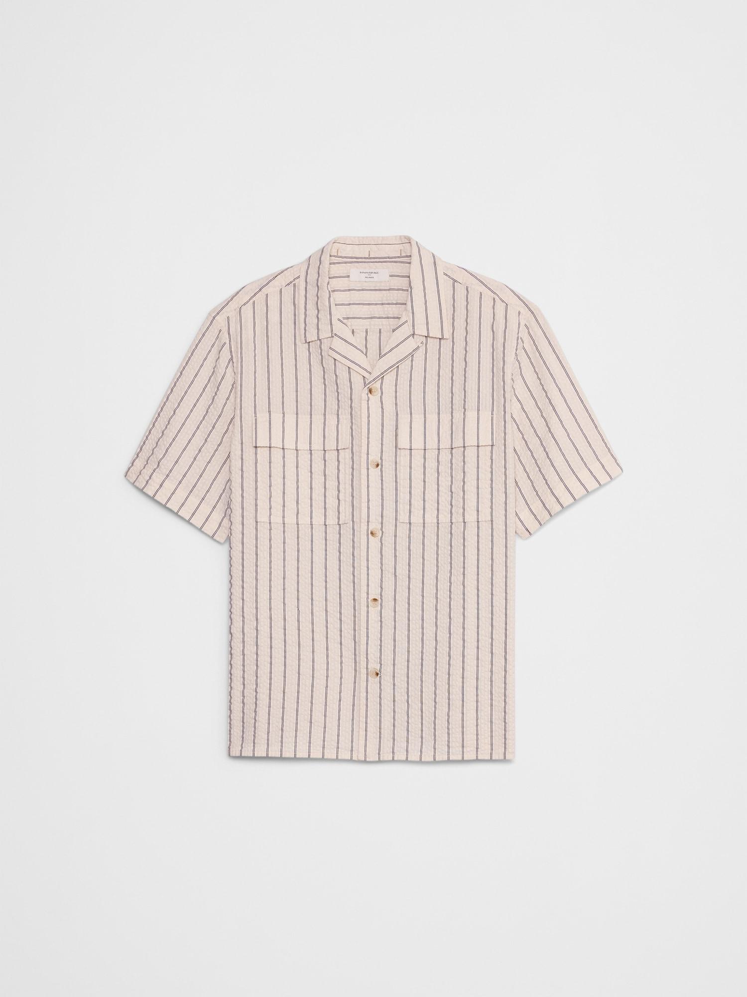 Seersucker Resort Shirt Product Image