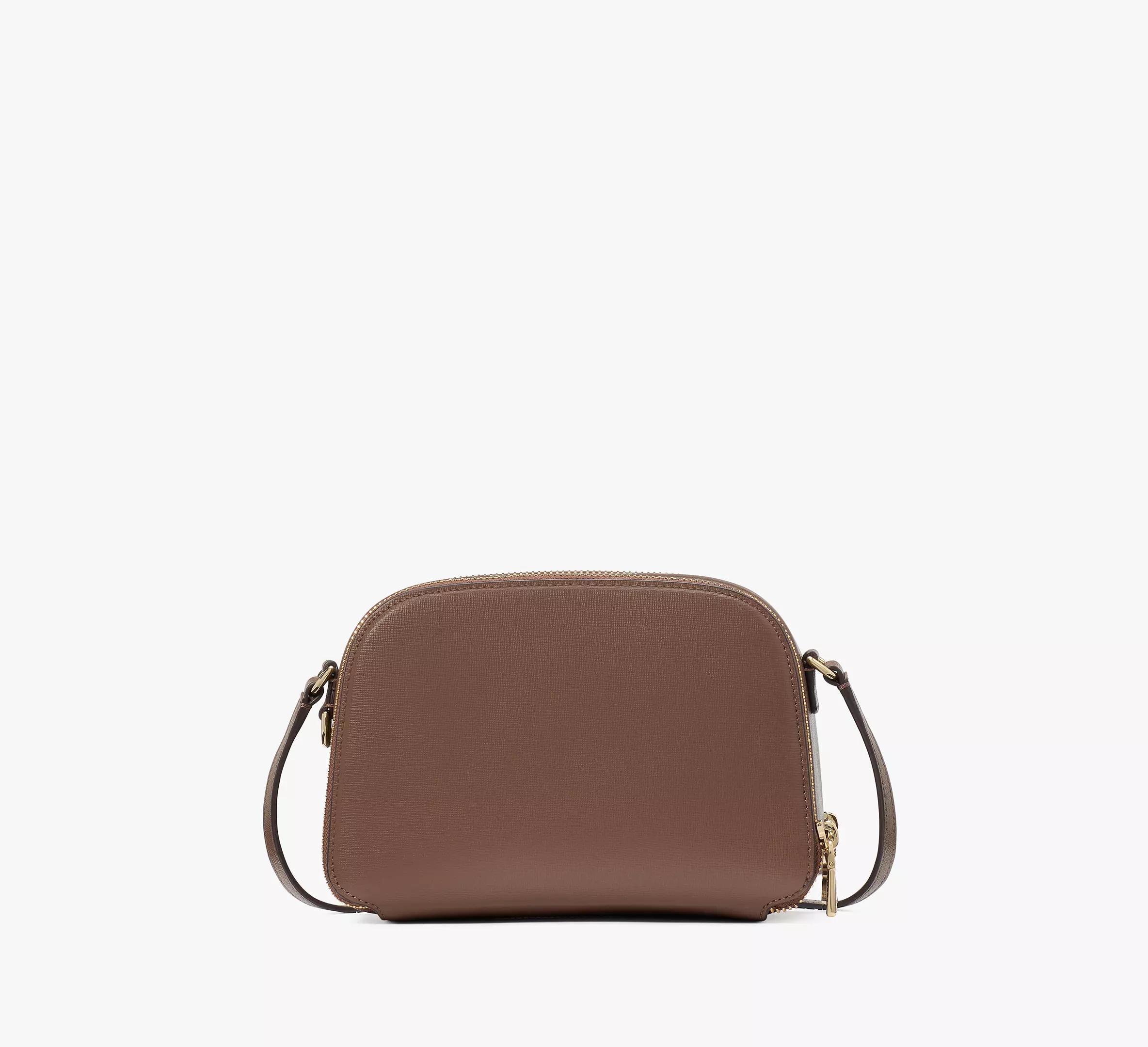 Devin Double Zip Dome Crossbody Product Image