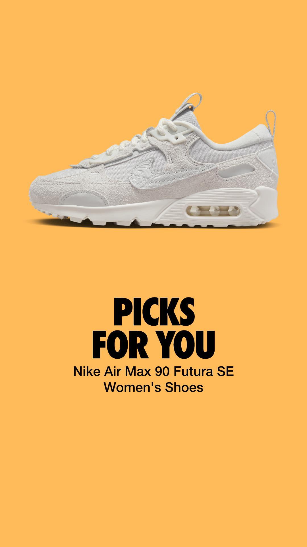 Nike Womens Air Max 90 Futura - Running Shoes Sail/Photon Dust Product Image