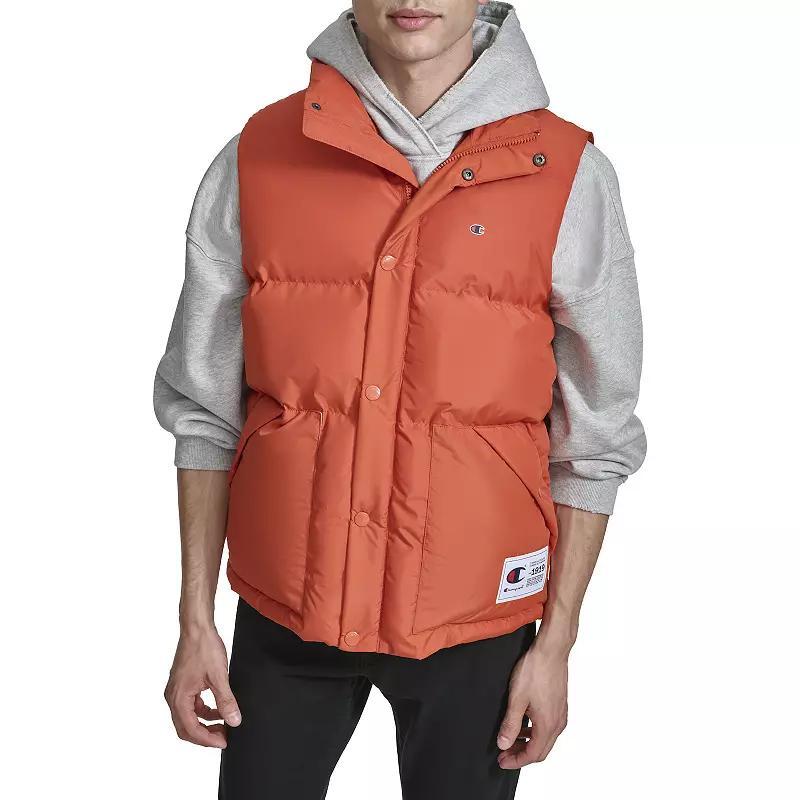 Men's Champion® Puffer Vest, Size: XL, Black Product Image