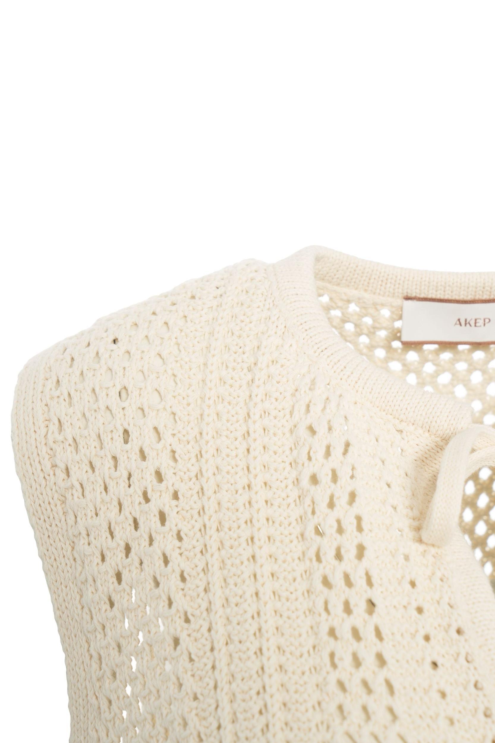 Crochet knit tank top Product Image