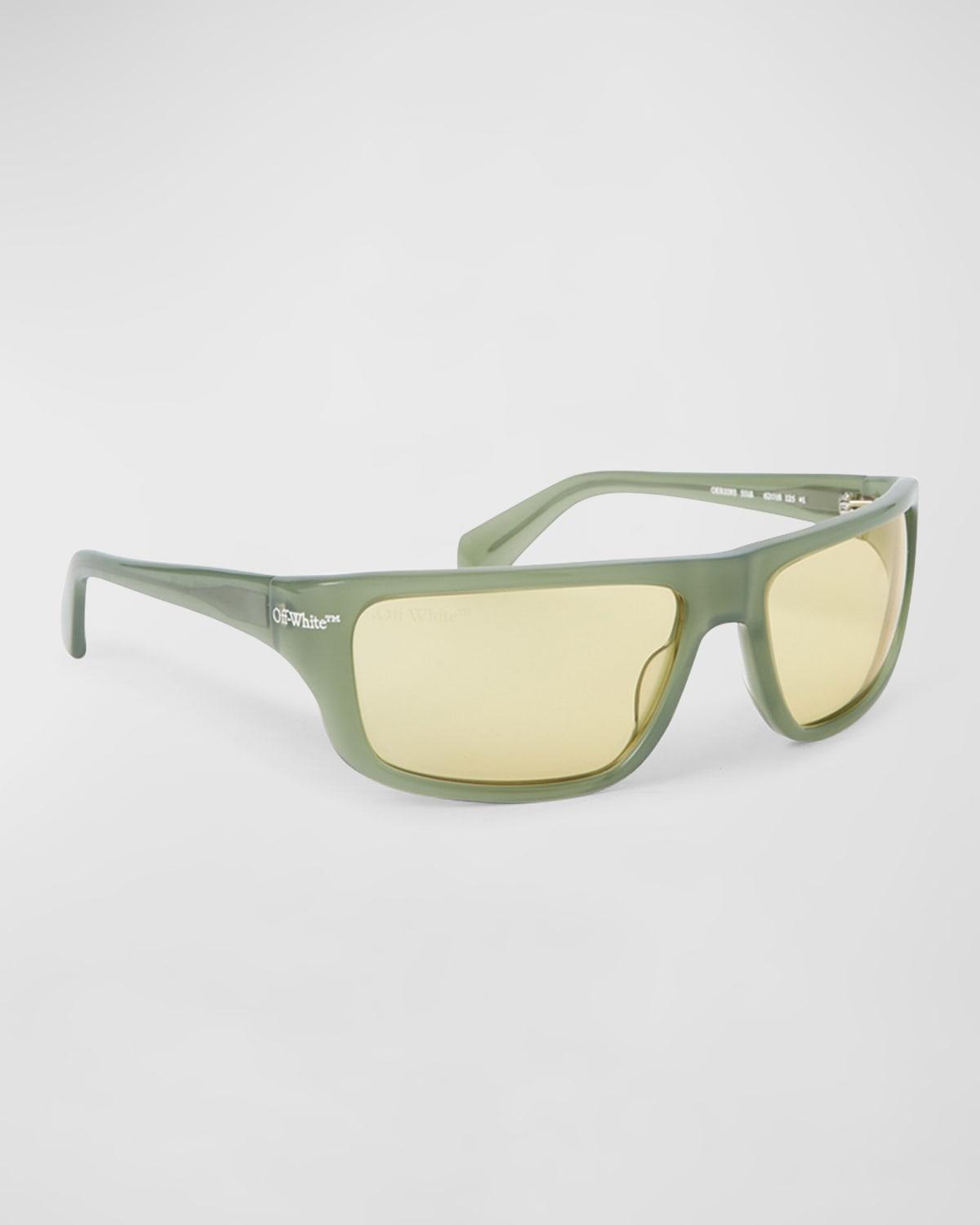 Men's Bologna Acetate Wrap Sunglasses Product Image