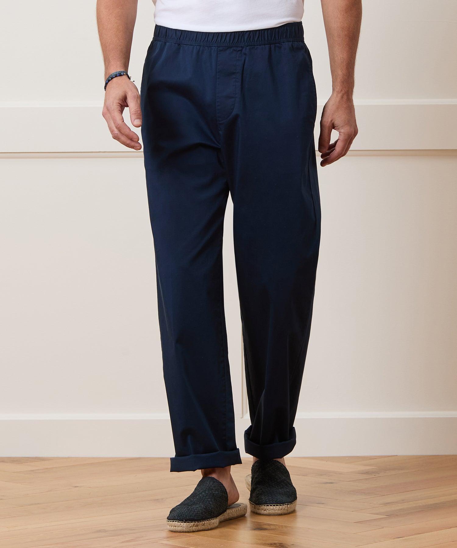 Relaxed Poplin Leisure Pant Product Image