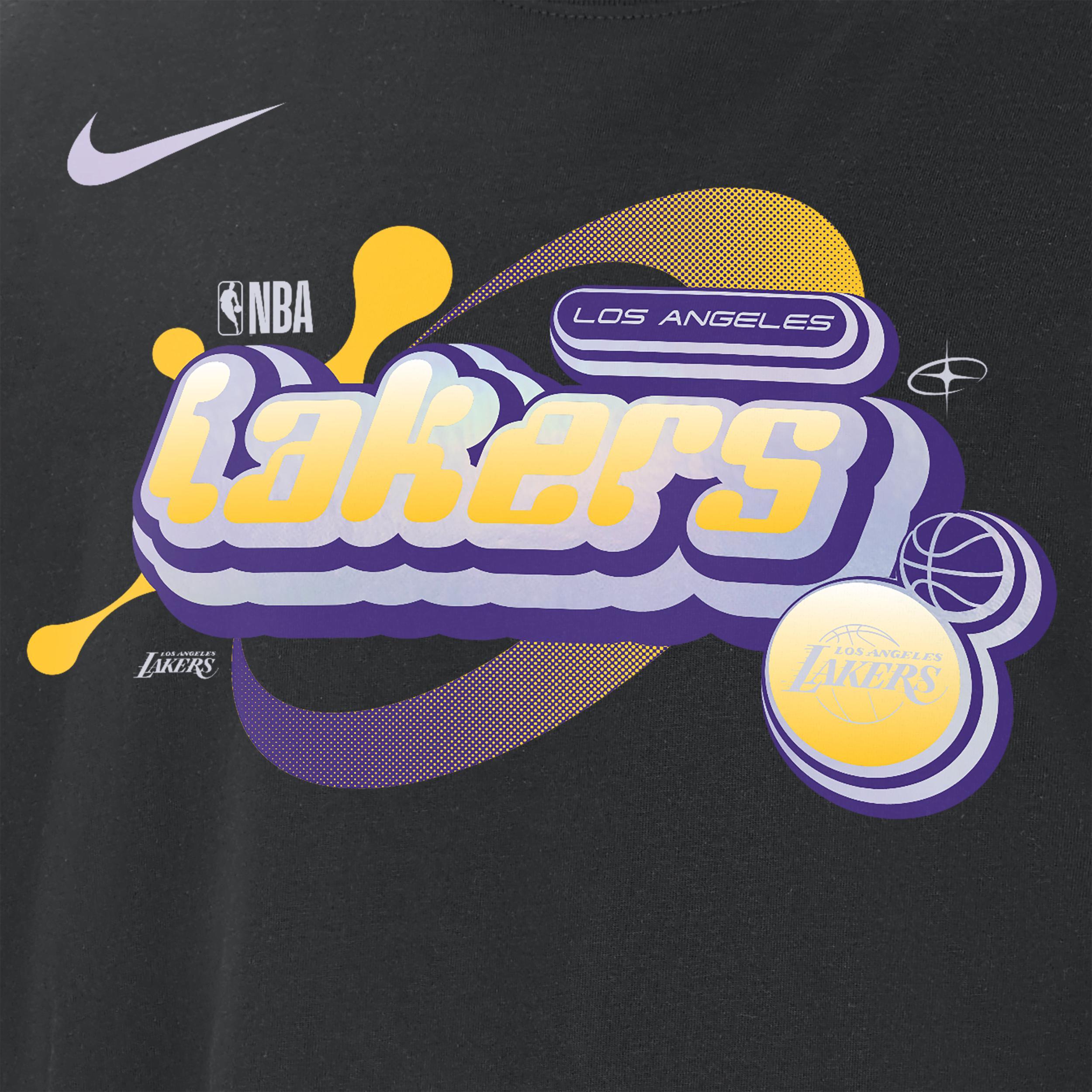 Los Angeles Lakers Courtside Men's Nike NBA Max90 T-Shirt Product Image