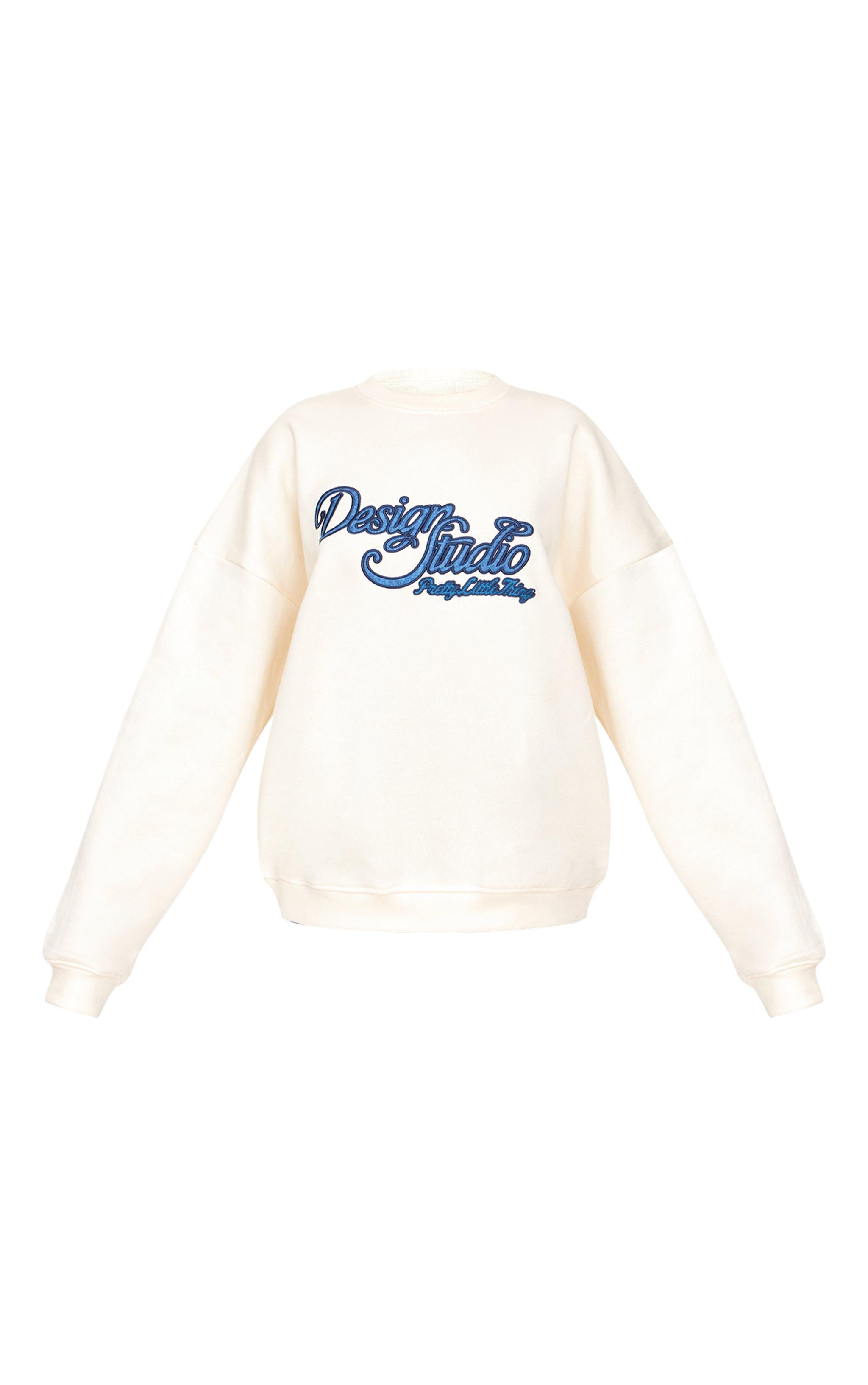 Ecru Design Studio Embroidered Sweatshirt Product Image