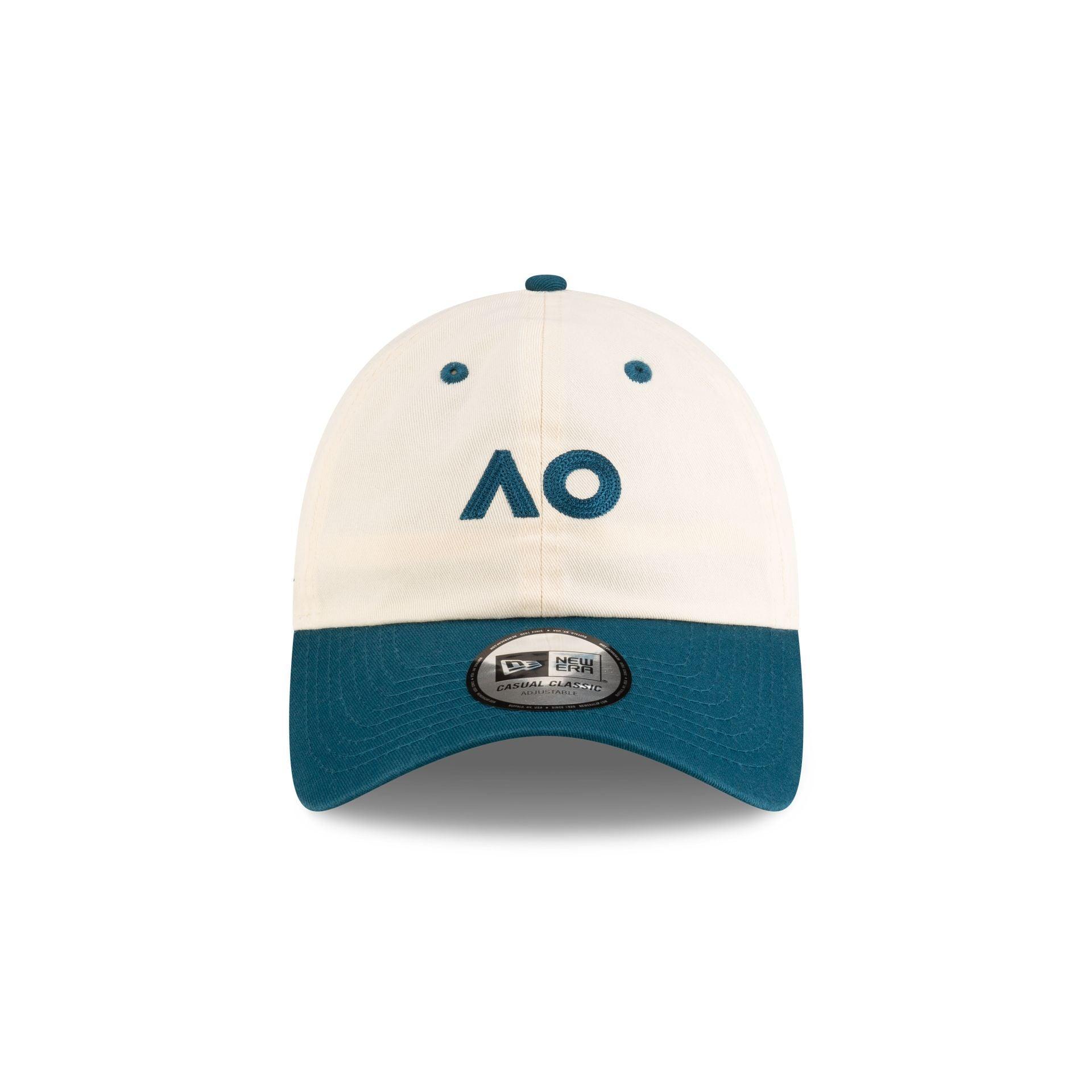 2025 Australian Open Cream Cadet Blue Casual Classic Adjustable Hat Male Product Image