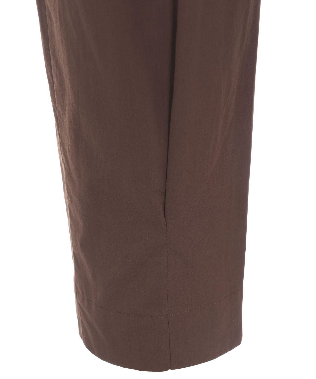 Pleated poplin pants Product Image