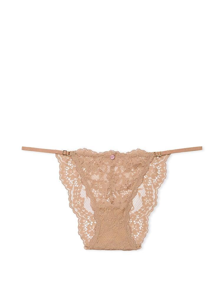 Lace Adjustable String Bikini Panty Product Image