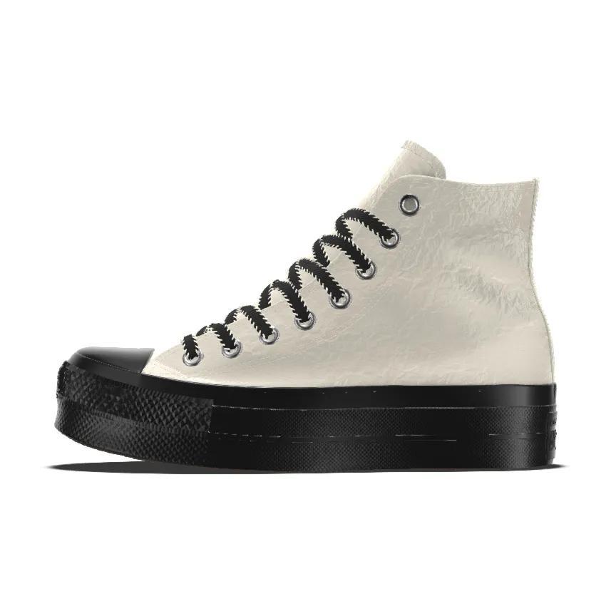 Custom Chuck Taylor All Star Lift Platform Leather By You Product Image