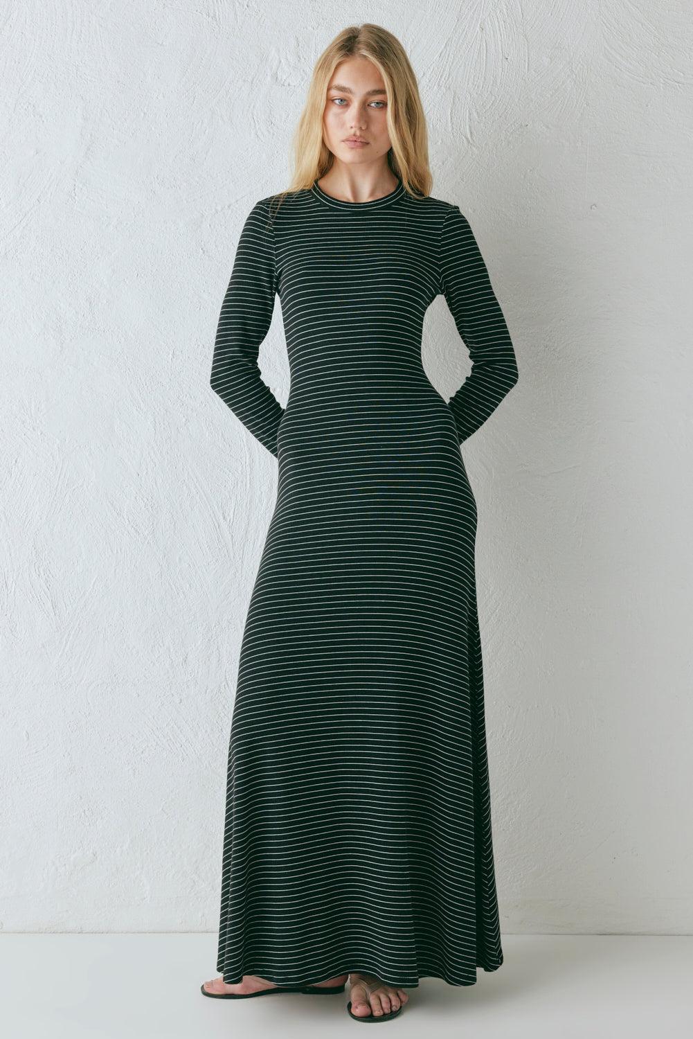 Toni Maxi Dress Stripe Product Image