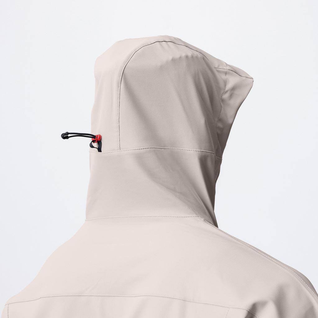 0717. Weather-Ready Anorak Jacket - Chai Product Image