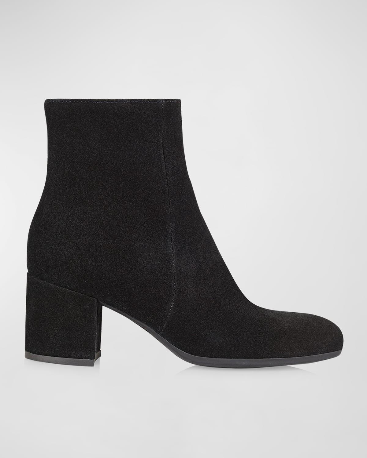 Joanie Suede Ankle Booties Product Image