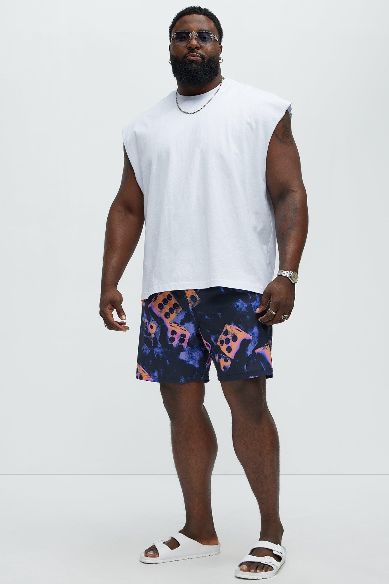 Ombre Dice Swim Classic Trunk - Multi Color Product Image