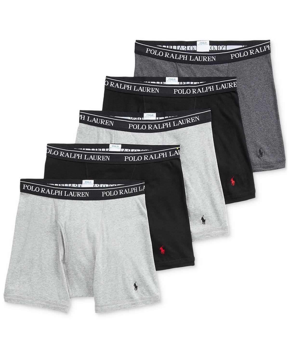 Polo Ralph Lauren Classic Cotton Assorted Boxer Briefs 5 Product Image