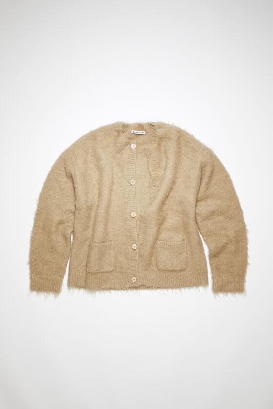 Wool mohair cardigan Product Image