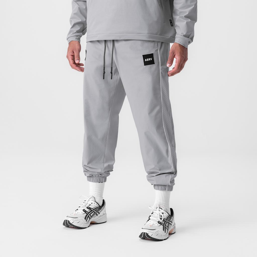 0796. Ripstop Oversized Track Pant - Slate Grey "Patch" Product Image