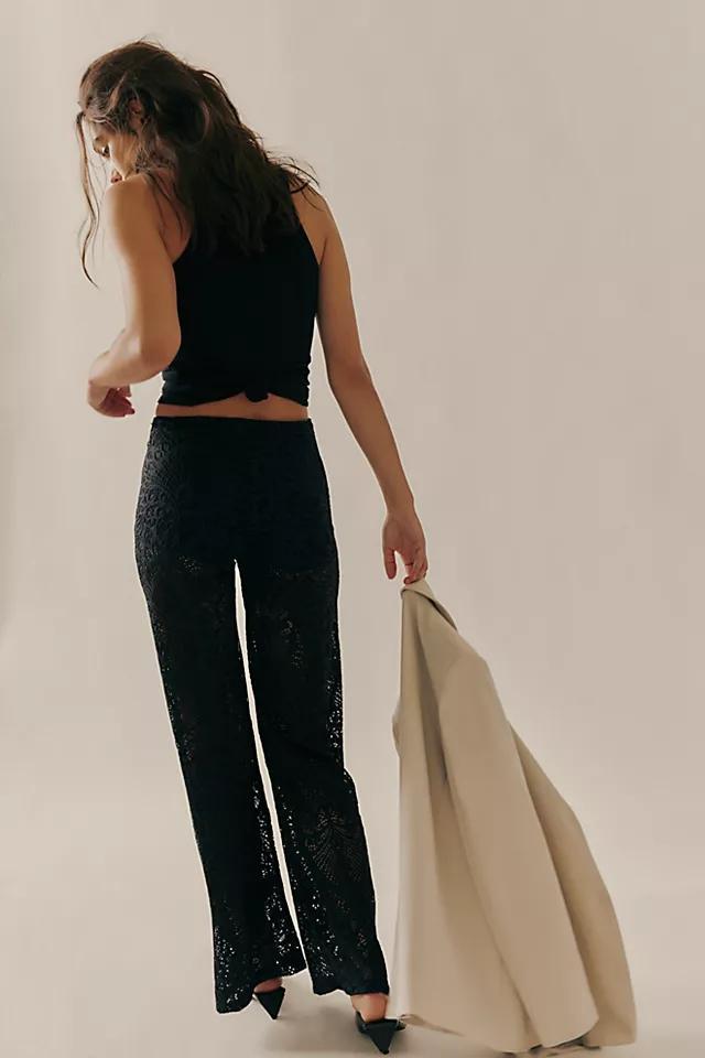 Nightcap Lanai Lace Palazzo Pants Product Image