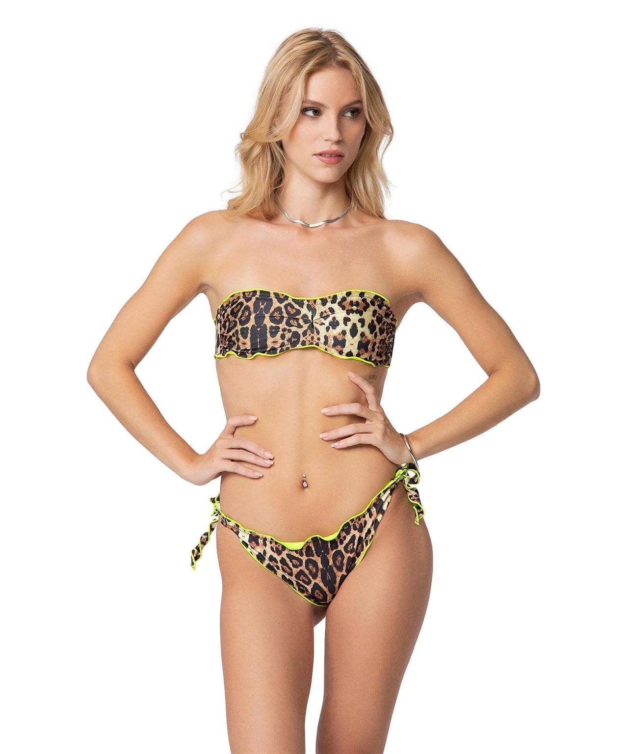 Bikini with animal print Product Image