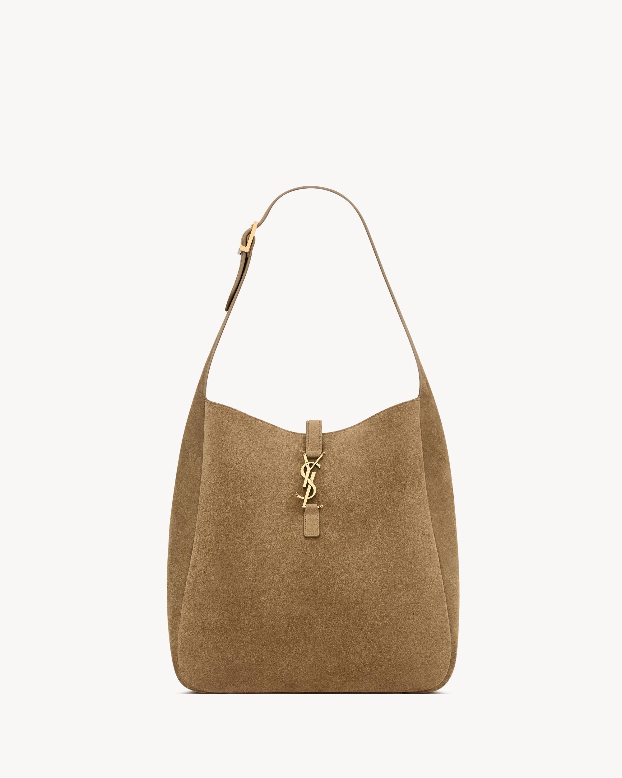 LE 5 À 7 supple LARGE in grained leather Product Image