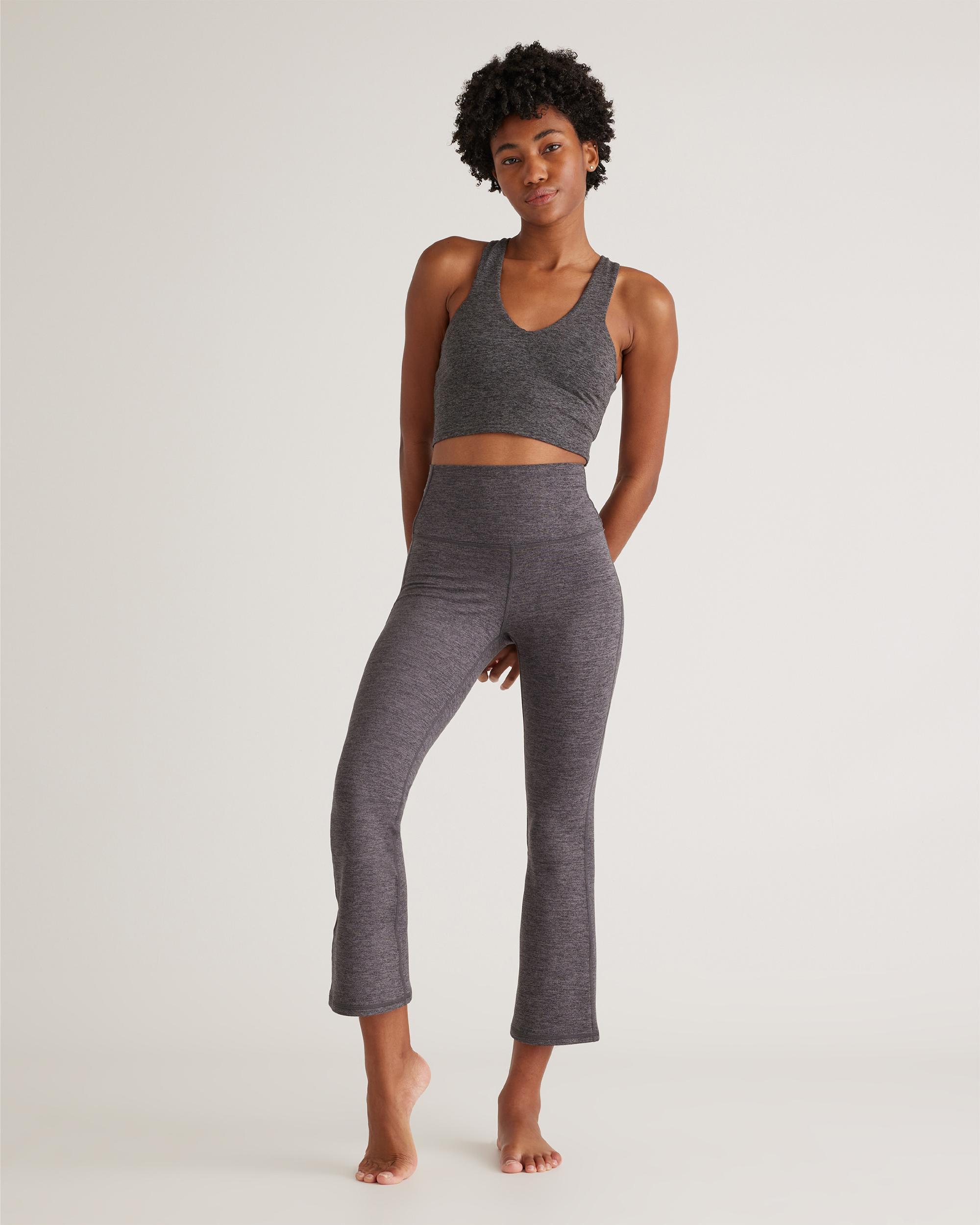 Quince | Women's Ultra-Soft Cropped Bootcut Pants Size XS, Polyester Product Image