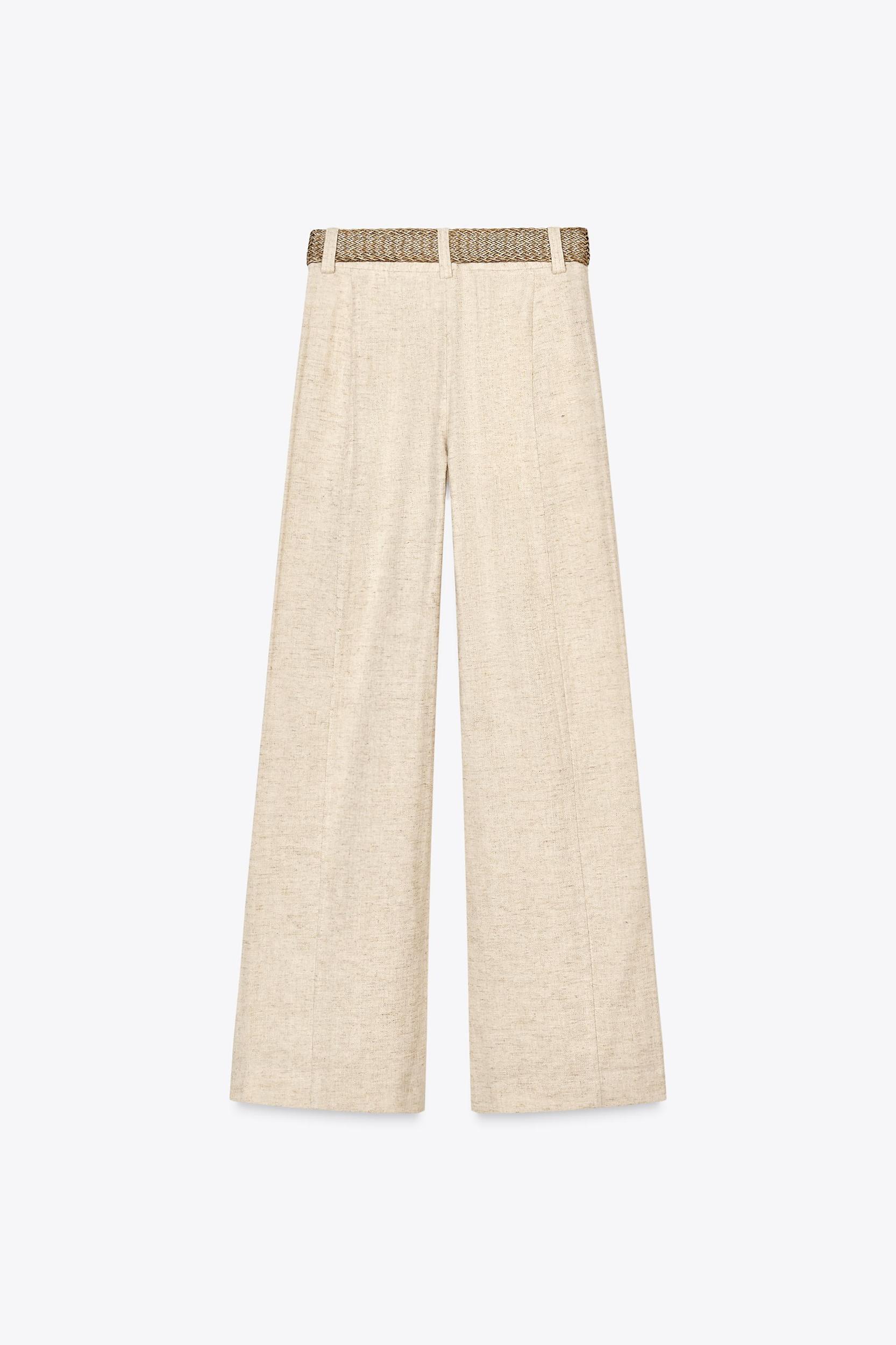 RUSTIC BELTED PANTS Product Image
