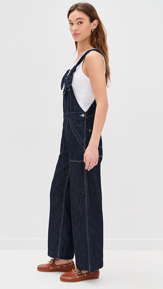 Denimist Tie Strap Relaxed Overalls | Shopbop Product Image