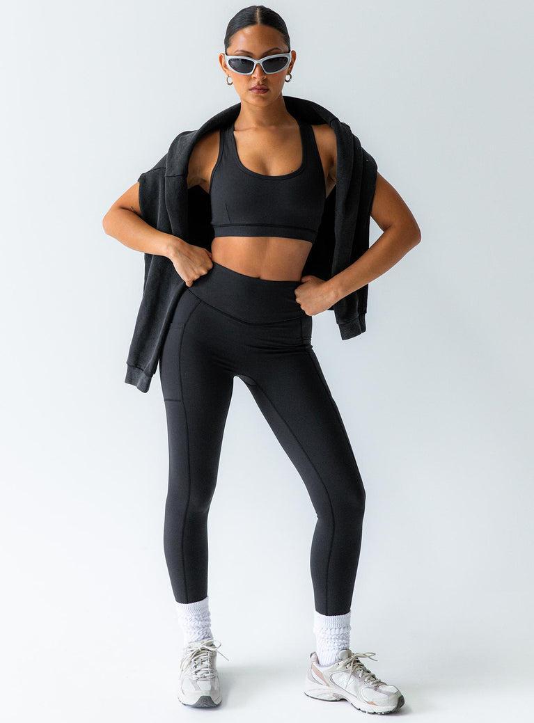 Achieve Activewear Leggings Black Product Image